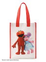 ショッピングバッグS SESAME STREET MARKET セサミストリートマーケット バッグ エコバッグ・サブバッグ レッド[Rakuten Fashion]