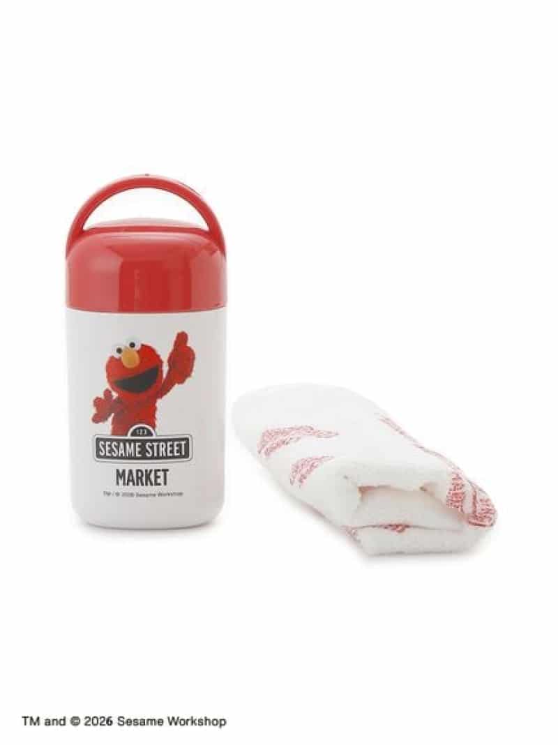 【KIDS】ケース付きおしぼり(ELMO) SESAME STREET MARKET セサミストリートマーケット マタニティウェア・ベビー用品 その他のベビーグッズ レッド[Rakuten Fashion] 3