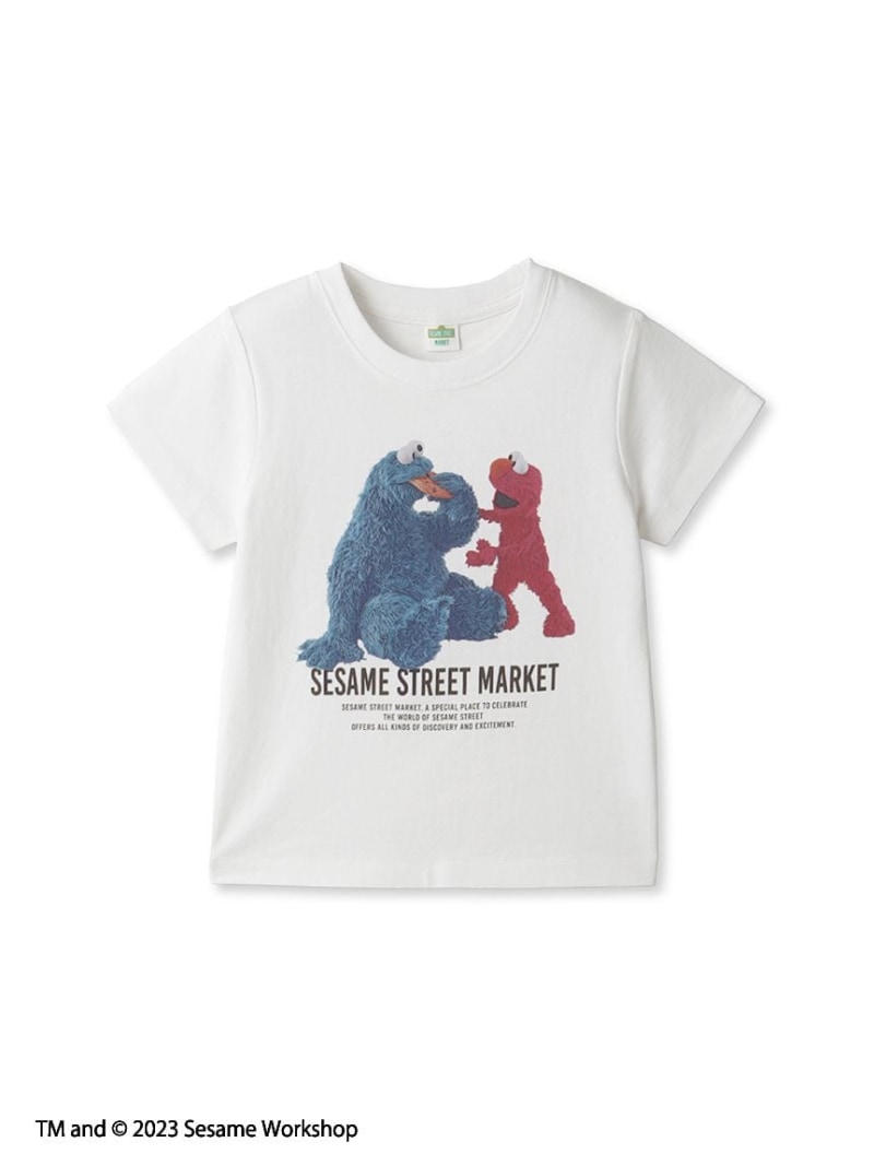 楽天SESAME STREET MARKET【KIDS】 フォトプリントTシャツ SESAME STREET MARKET セサミストリートマーケット マタニティウェア・ベビー用品 ベビー肌着・新生児服 レッド【送料無料】[Rakuten Fashion]