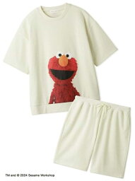 【SNIDEL HOME】【MENS】 スウェットセット SESAME STREET MARKET セサミストリートマーケット インナー・ルームウェア その他のインナー・ルームウェア イエロー ネイビー【先行予約】*【送料無料】[Rakuten Fashion]