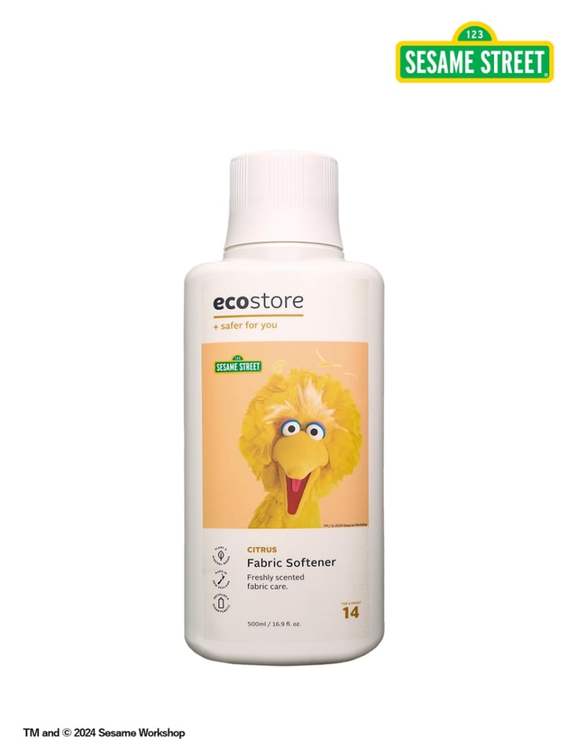【eco store】 ファブリックソフナー＜シトラス＞500mL SESAME STREET MARKET セサミストリートマーケット インテリア・生活雑貨 その他のインテリア・生活雑貨 イエロー[Rakuten Fashion]のサムネイル