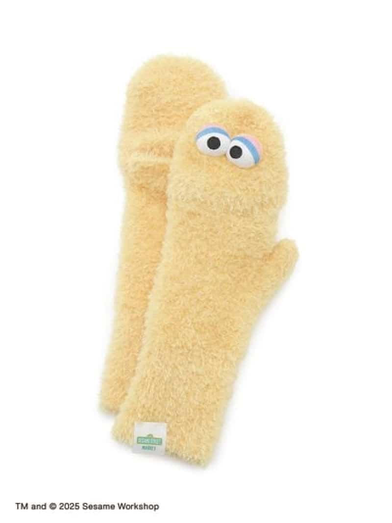 【OUR KIND OF HOLIDAY】フェイスモチーフ ミトン SESAME STREET MARKET セサミストリートマーケット ファッション雑貨 その他のファッション雑貨 レッド イエロー【送料無料】[Rakuten Fashion]