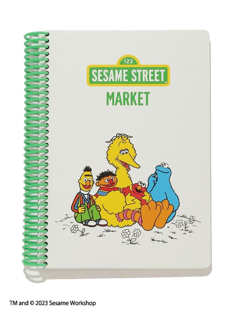 B6リングノート SESAME STREET MARKET セサミストリートマーケット 文房具 手帳・メモ帳 レッド[Rakuten Fashion]