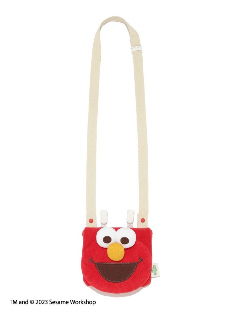 【KIDS】エルモ移動ポケット SESAME STREET MARKET セサミストリートマーケット マタニティウェア・ベビー用品 その他のベビーグッズ レッド[Rakuten Fashion] 2