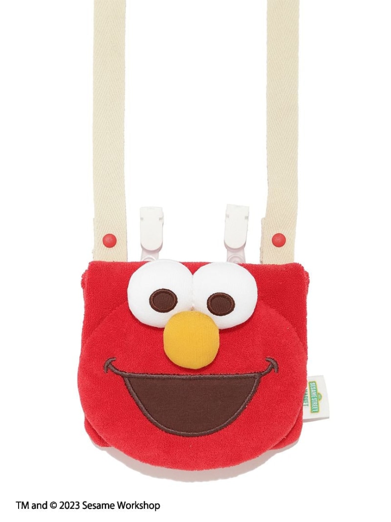 【KIDS】エルモ移動ポケット SESAME STREET MARKET セサミストリートマーケット マタニティウェア・ベビー用品 その他のベビーグッズ レッド[Rakuten Fashion] 3