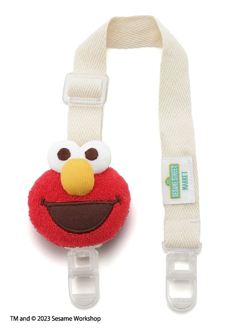 楽天SESAME STREET MARKET【BABY】エルモマルチクリップ SESAME STREET MARKET セサミストリートマーケット マタニティウェア・ベビー用品 母子手帳ケース レッド[Rakuten Fashion]