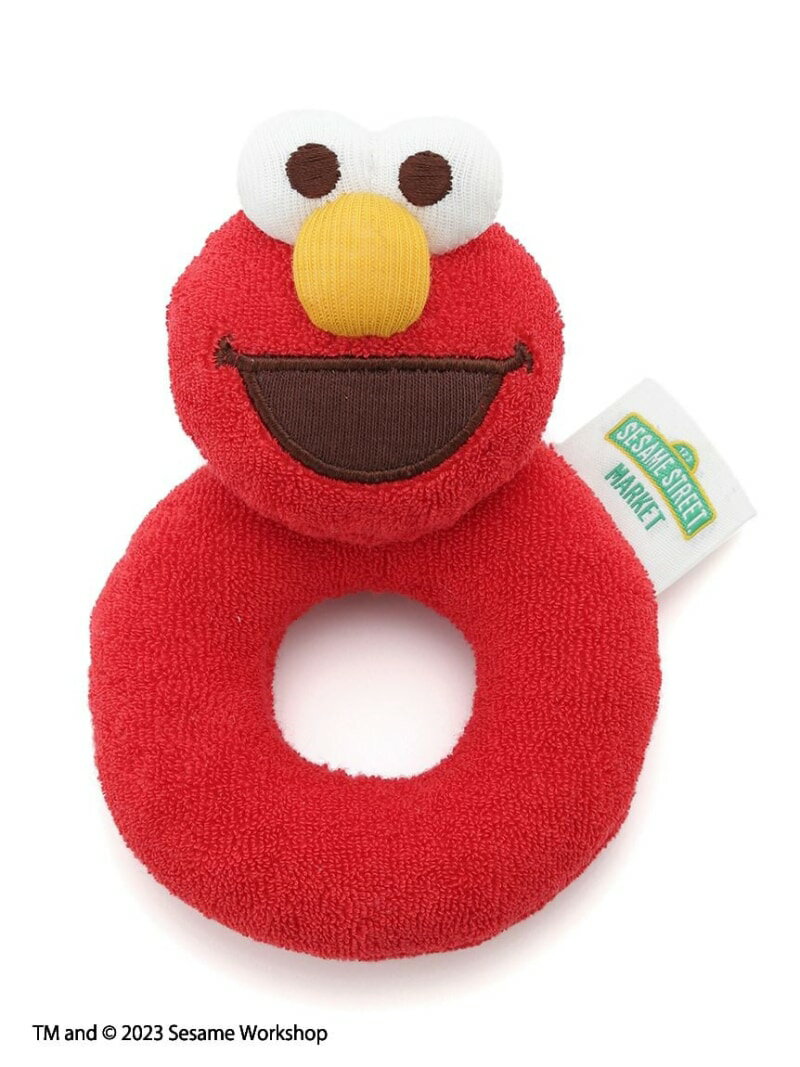 楽天SESAME STREET MARKET【BABY】エルモラトル SESAME STREET MARKET セサミストリートマーケット マタニティウェア・ベビー用品 その他のベビーグッズ レッド[Rakuten Fashion]