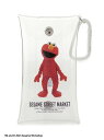フォトプリントクリアコインケース SESAME STREET MARKET セサミストリートマーケット 財布・ポーチ・ケース ポーチ ピンク ベージュ ホワイト...