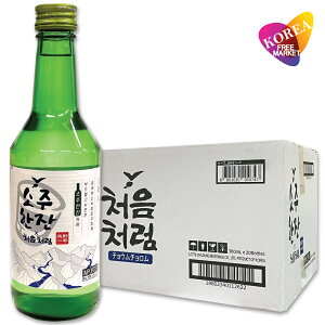 新春大特価セール！韓国焼酎の定番! ロッテ チョウムチョロム 20本 1箱 360ml 箱売り 焼酎一杯ロゴ