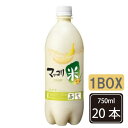 麹醇堂　クッスンダン　米マッコリ バナナ味 750ml【1BOX-20本】　センマッコリ お酒 米酒 発酵酒 伝統酒 韓国酒 韓国お酒 お酒/韓国お..