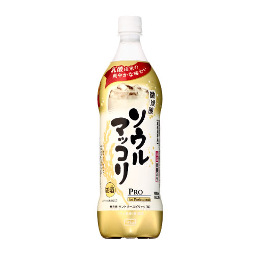 サントリー ソウルマッコリ 1000ml 1本 マッコリ ソウルマッコリ 韓国のお酒 どぶろく にごり酒 マッカリ 伝統酒 農酒 家醸酒 ドンドンジュ 濁酒 滓酒