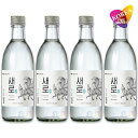 LOTTE セロ 375ml 4本セット / ゼロシュガー 16度 韓国焼酎 チョウムチョロム SAERO リニューアル商品