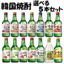 35種類から　選べる　韓国　果実焼酎　5本セット　　ジョウン