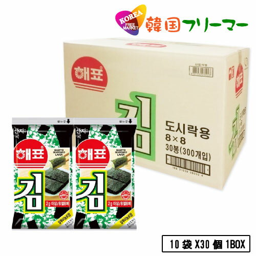 永井　韓国味付ジャバンのり（50g）×10個