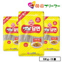 オットギ 昔春雨 500g 10個 韓国食品/韓国食材/韓国料理/春雨/はるさめ/チャプチェ/焼肉/麺/鍋料理/ナスと鶏ひきの春雨/よくばり麻婆豆腐春雨/春雨で美味しいチャプチェ/韓国ジャプチェ/ジャプチェ/ジャプチェ用の麺/激安