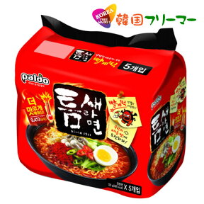 農心　激辛ラーメン　トゥンセラーメン120g【5個】 韓国食品 輸入食品 韓国食材 韓国料理 /韓国お土産 韓国ラーメン 乾麺 インスタントラーメン 激辛 トゥンセラーメン トゥンセ トムセラーメン トゥンセラーメン 辛い NONGSHIM！！！