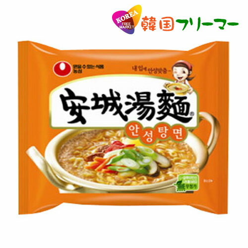 農心　安城湯麺　アンソンタン麺　【1個】　韓国食品　韓国食材