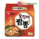 農心　イカチャンポン　オジンオチャンポン(124g)5個　韓国ラーメン 激辛ラーメン 韓国食品 韓国食材 ラーメン キムチ 焼肉 韓国料理 韓国1番ラーメン NONGSHIM！！！