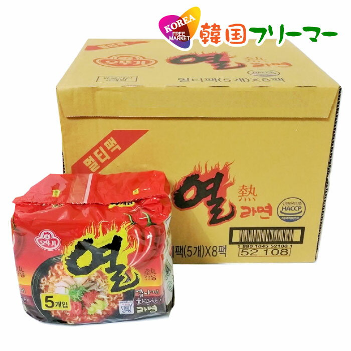 オトギ ヨル(熱)ラーメン(120g)【1BOX-40個】韓国食品 輸入食品 少女時代 韓国食材/韓国料理/韓国お土産/韓国ラーメン/非常食/防災用/防災グッズ/乾麺/インスタントラーメン/辛いラーメン/辛ラーメン/ラーメン/キムチ 焼肉 韓国料理 OTTOGI！！！