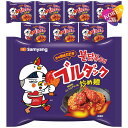 三養 ヤンニョムチキン味ブルダック炒め麺 140g 8袋セット / 韓国ラーメン 激辛 火鶏 サムヤン SAMYANG