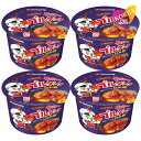 三養 ヤンニョムチキン味ブルダック炒め麺 カップ 115g 4個セット / 韓国ラーメン 激辛 カップ麵 火鶏 サムヤン SAMYANG