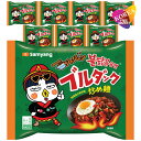 三養 ジャジャンブルダック炒め麺 140g 8袋セット / 韓国ラーメン 激辛 火鶏 サムヤン SAMYANG