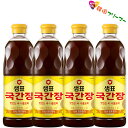 センピョ スープ用 醤油 860mlx4個 ＜韓国食品・韓国食材＞ 韓国缶 韓国料理/韓国食材/韓国お土産/韓国調味料