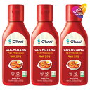 O'food トッポキコチュジャン (チューブ) 300g 3個セット / 韓国 調味料 スンチャン トッポキ用 ゴチュジャン 清浄園 チョンジョンウォン トッ...