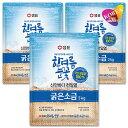 真夏の雪花 韓国産 天日塩 (あら塩) 3kg 3袋セット / 6,7,8月限定生産 センピョ 粗塩 韓国食材 調味料 泉標 sempio セムピョ