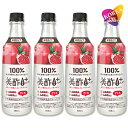 美酢プラス ざくろ 500ml 4本セット / CJ ミチョ+ ザクロ 韓国 ドリンク 果実酢 飲みやすい 飲むお酢 飲む お酢 果実