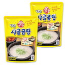 オットギ サゴルコムタンスープ 500g 2袋セット チゲ レンジ クッパ 韓国簡易食 即席料理 ダイエット ヘルシー 腸詰め 即席食品 韓国料理 スンデ レト...