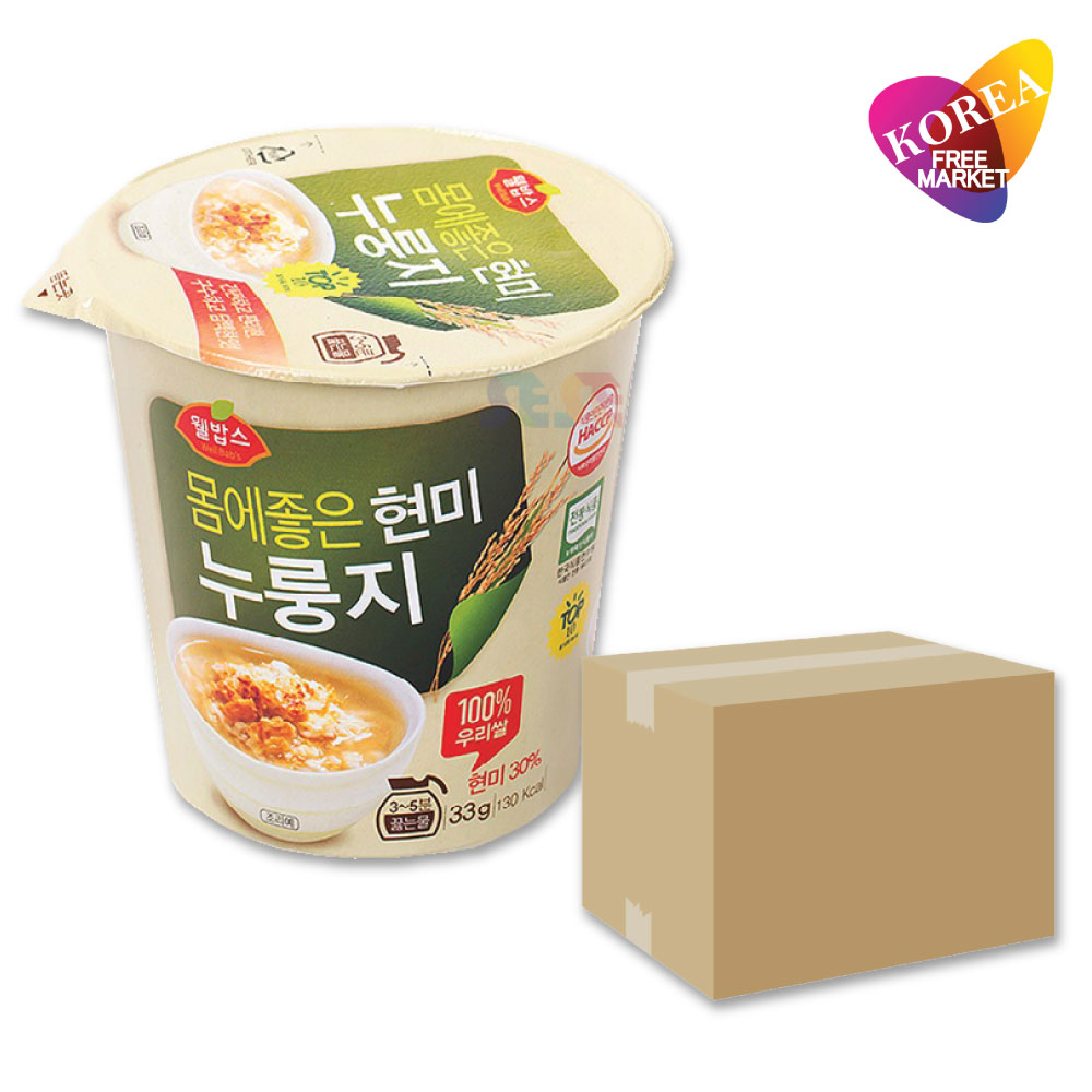 オソン 玄米おこげスープカップ 33g 30個 箱売り 1BOX 玄米30% 韓国産 インスタント CUP カップスープ