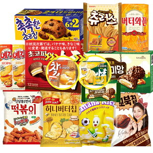 選りすぐり 韓国お菓子 11種セット トッポキスナック,チュロススナック,バターワッフル,ハニーバターチップ,チョコチップ,イェガム,チョコパイ, コミアン,コブクチップ,ガーリックバゲット、きなこ 韓国 おかし コブクチップ 韓国 お菓子