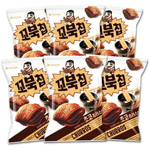 オリオン コブクチップ チョコチュロス味 80gx6個 　韓国食品　韓国食品、韓国菓子　コンソメ　とうもろこし　韓国お菓子 コブックチップ 日本初上陸! オリオン チョコチュロス　80g 話題の韓国お菓子