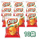 オリオン スウィングチップ コチュジャン味 60g 10個セット! ORION/炒めコチュジャン味/ポテトスナック/お菓子/ユッケジャン /ポテトチップ 韓国...