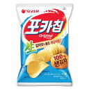 韓国ポテトスナックの定番商品!生じゃがいも100%使用! 最高品質のじゃがいもだけを使用し、自然の味をそのままに新鮮なじゃがいもの美味しさを最後までお届けするポテトチップスです。 サクサクとした食感を味わってください。 内容量 : 60g(1袋当たり) 原材料 : じゃがいも、植物油脂、デキストリン、食塩、グルコース、昆布エキス、シーズニング（マルトデキストリン、昆布エキス、食塩、イカナゴソース、その他）、] 酵母エキス/調味料（核酸）、リン酸Ca、香料、安定剤（アラビアガム）、ビタミンB1、（一部に、小麦、乳成分、大豆、牛肉を含む） 栄養成分表示 : 1袋(66g)当たり エネルギー 377kcal / たんぱく質 4g / 脂質 25g / 炭水化物 34g / 食塩相当量 0.7g 原産国名 : 韓国 賞味期限 : 別途記載 保存方法 : 高温多湿を避け、 直射日光の当たらない涼しい 場所で保管してください。