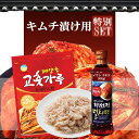 冷蔵発送 キムチ作りセット アミの塩辛 1kg + 百年 キムチ用 唐辛子粉 1kg + イワシエキス400g キムチ漬け用 3種お得セット キムチ 手作り セット