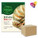 (クール便)bibigo 王マンドゥ 海老＆ニラ 350g 16袋 箱売り 1BOX / 冷凍 餃子 ビビゴ ワンマンドゥ ギョウザ セウマンドゥ 王餃子