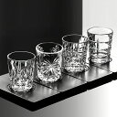 ピュアセミ ショットグラス 50ml 4個セット / PURE SEMI GLASS クリア ガラスグラス エスプレッソグラス 焼酎グラス ウイスキー ブランデー
