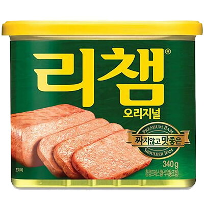 韓国フリーマー DONGWON リチャム(減塩) 340g 東遠 Richam ランチョンミート スパム SPAM ポークランチョンミート