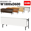 会議用テーブル 折りたたみ 軽量 会議テーブル 長机 長テーブル 軽い TS-1860P 幅180x奥行60x高さ70cm ソフトエッジ 棚付 パネル付 自治会 公民館 集会所 神社 寺院 休憩室 店舗 1800 600 700