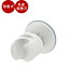 吸盤式シャワーフック ホワイト 角度調節 お風呂に簡単取付 （補助板付ほとんどの壁面に対応 ）シャワーホルダ— GA-FP001 シャワーヘッドフック
