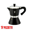 Pezzetti ベルエクスプレス 6cup エスプレッソメーカー イタリア 直火 IH対応 コーヒー カフェ