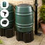 英国製ハーコスター社雨水貯留タンク（容量168リットル）「レイントラップ（雨どい集水器）」セット