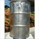 ステンレスドラム缶雨水タンク【舞姫天水（まいひめてんすい）215リットル】メーカー直送のため代引発送はできません。