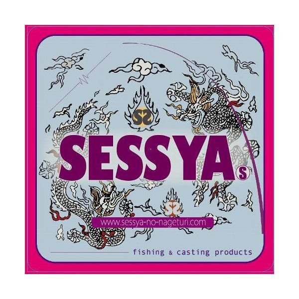 商品5000円以上お買上の場合【購入プレゼント】SESSYA spirit ドラゴンステッカー 9×9