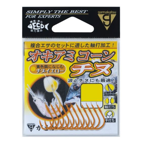 樂天商城 - がまかつ　オキアミコーンチヌ　チヌイエロー（10袋）