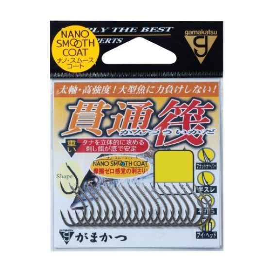 樂天商城 - がまかつ　貫通筏（10袋）
