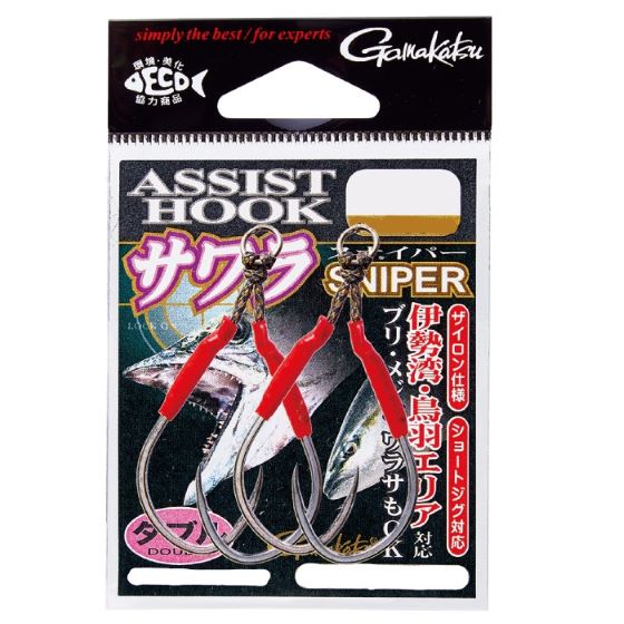 樂天商城 - がまかつ　アシストフック サワラスナイパー　(5袋）