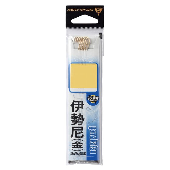 樂天商城 - がまかつ　伊勢尼 金　糸付45cm（10袋）